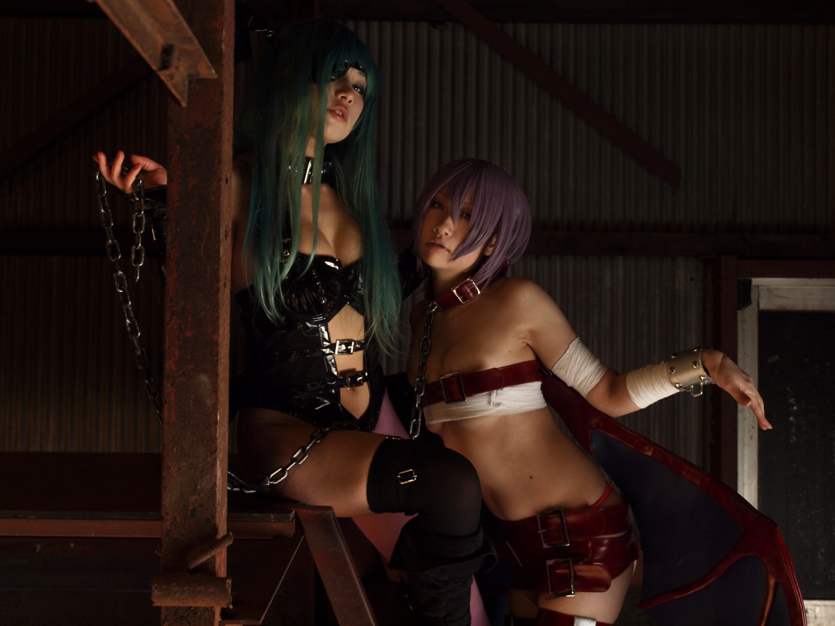 [Cosplay] sm女王乐趣 Darkstalkers Morrigan & Lilith